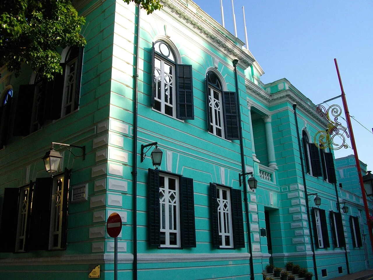 The exterior of the Museum of Taipa and Coloane History.