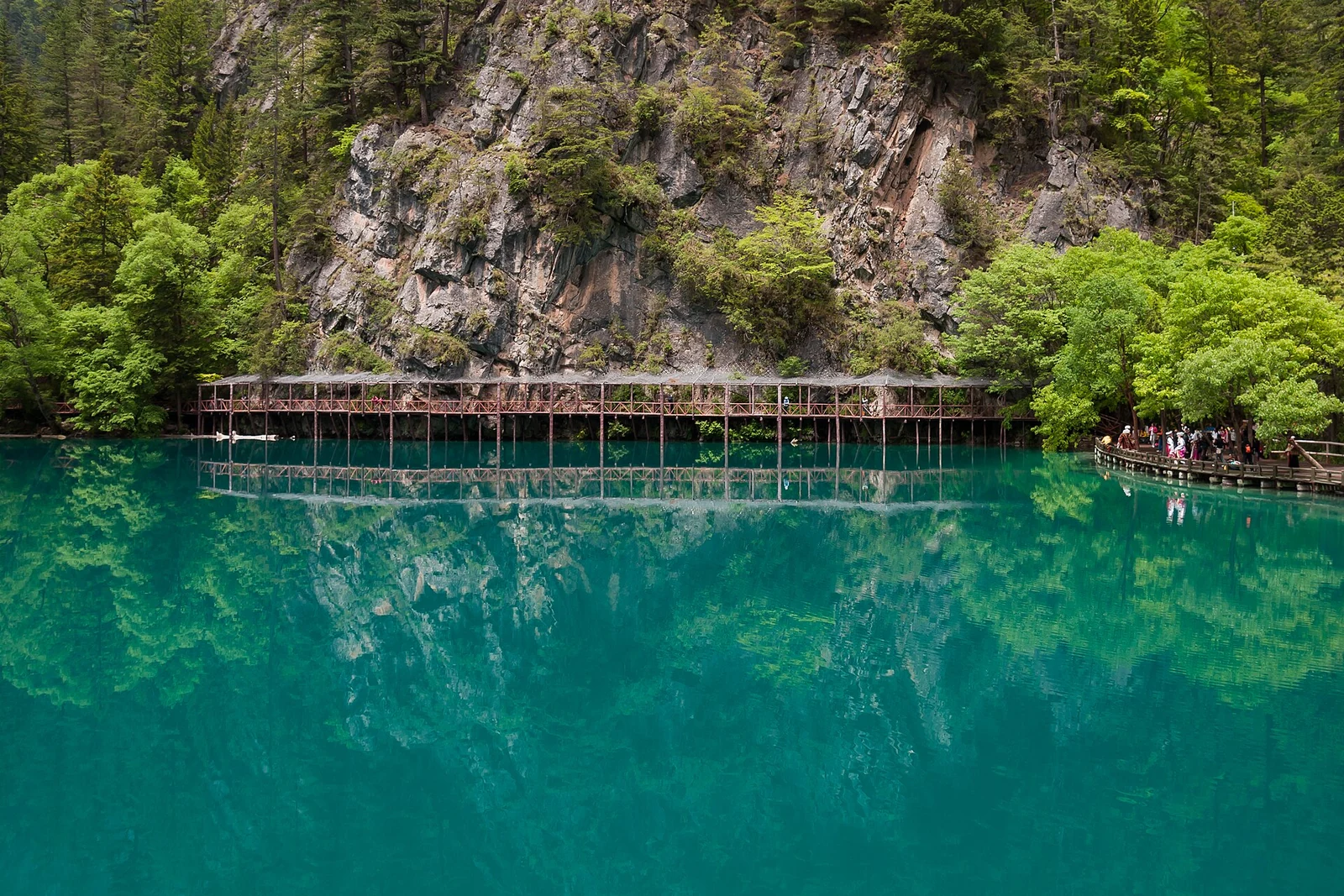Vista de Jiuzhaigou