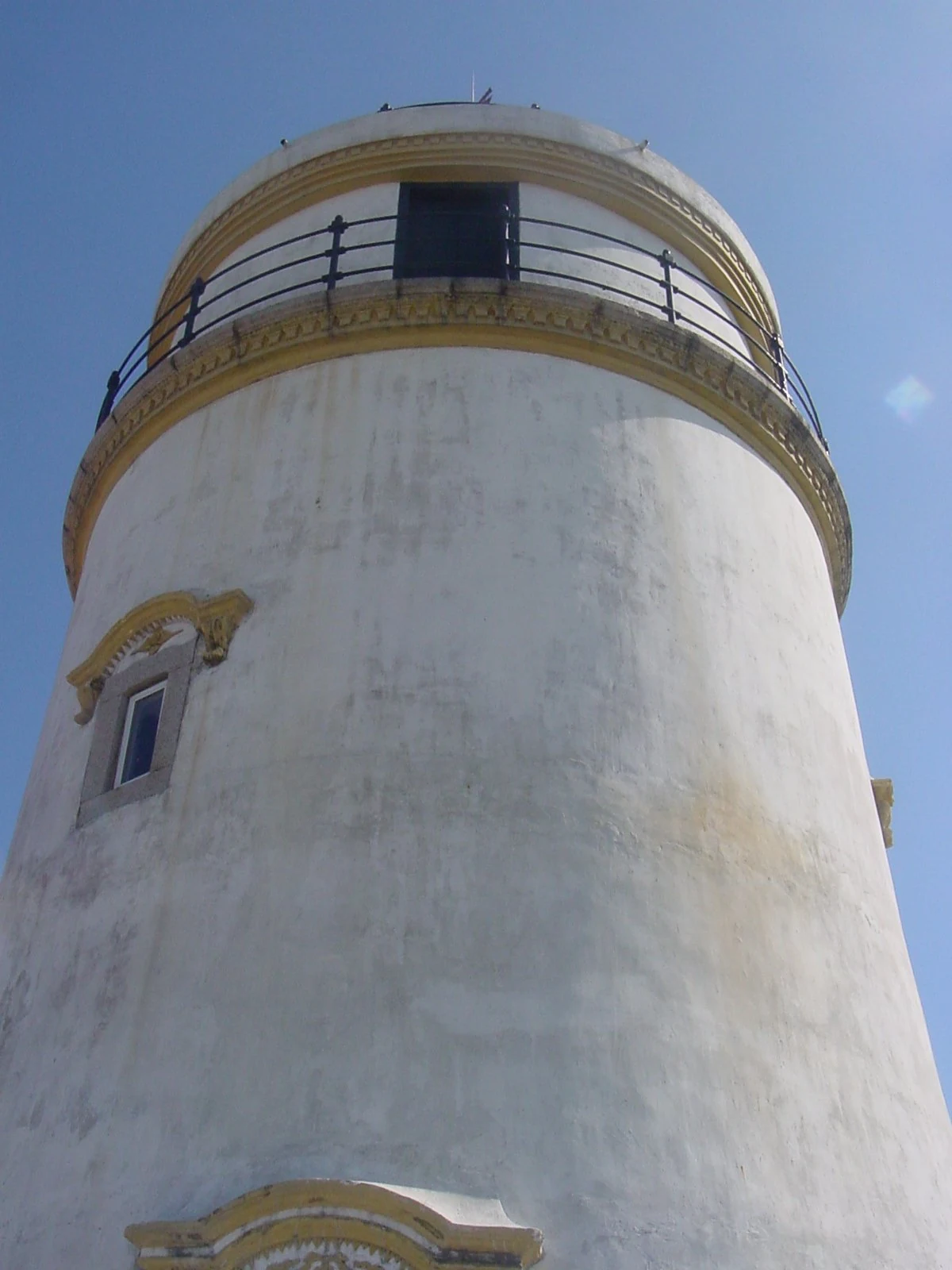Guia Lighthouse beside the chapel on Guia Hill.