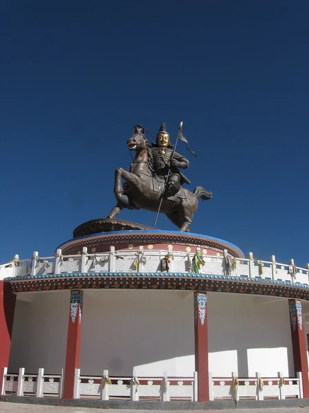 Gesar-Statue in Dawu, Kreis Maqin, Guoluo.