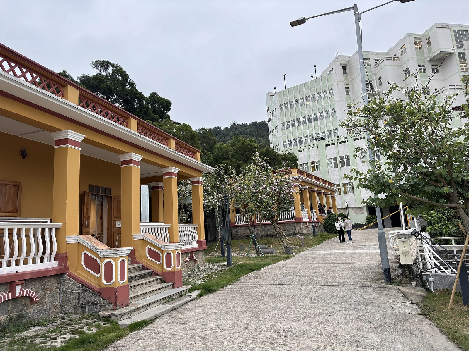 九澳聖母村舊住宅建築。