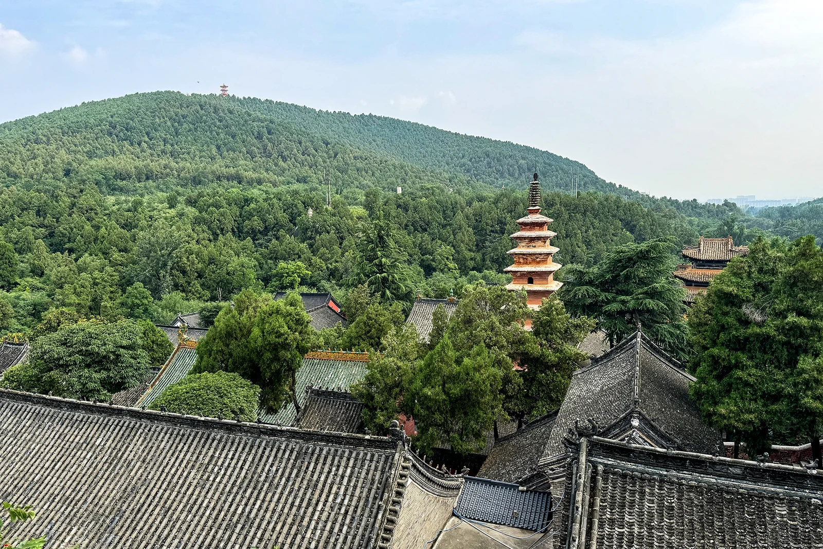 Templo Fengxue, Pingdingshan: el exterior