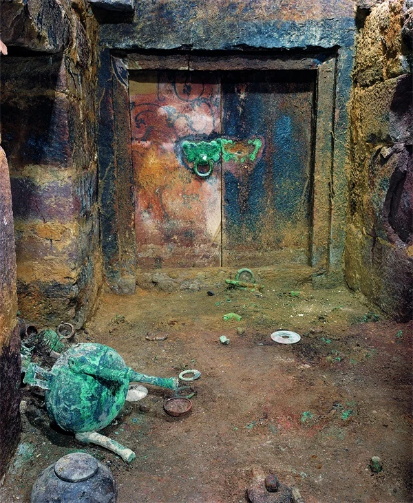 Une chambre de la tombe du roi Wen de Nanyue