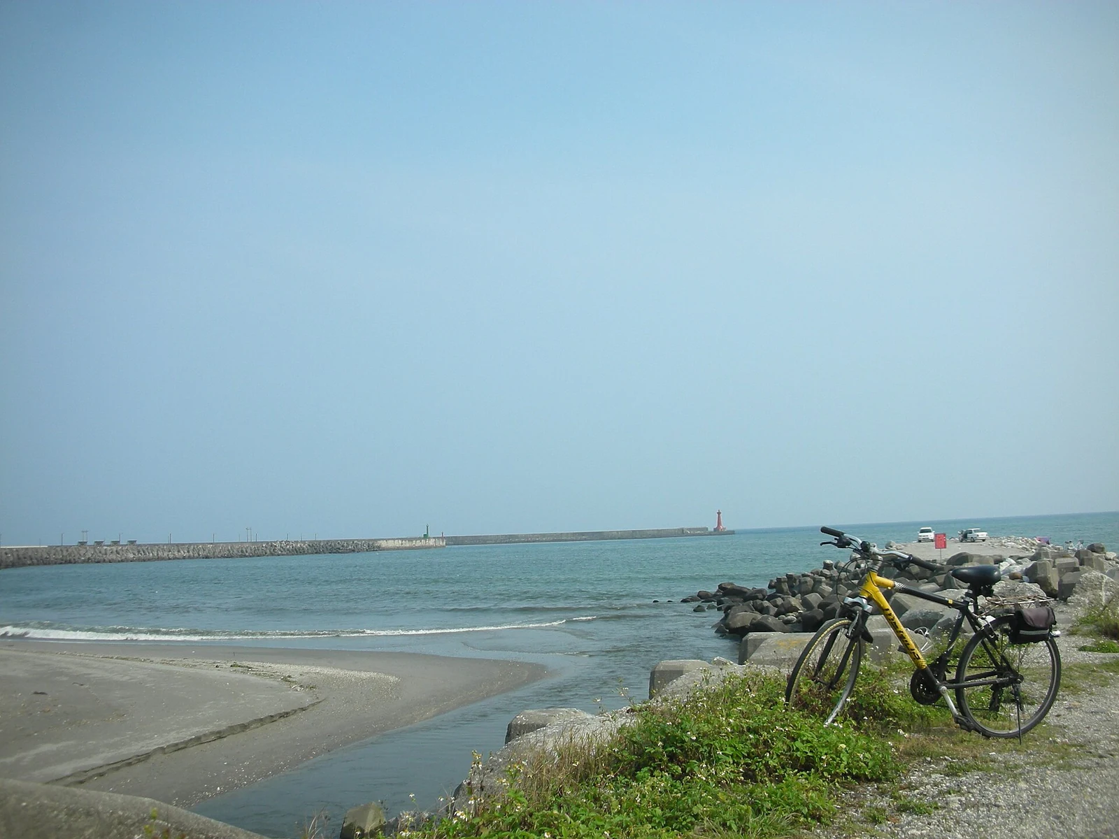 Hualien beach and flat land
