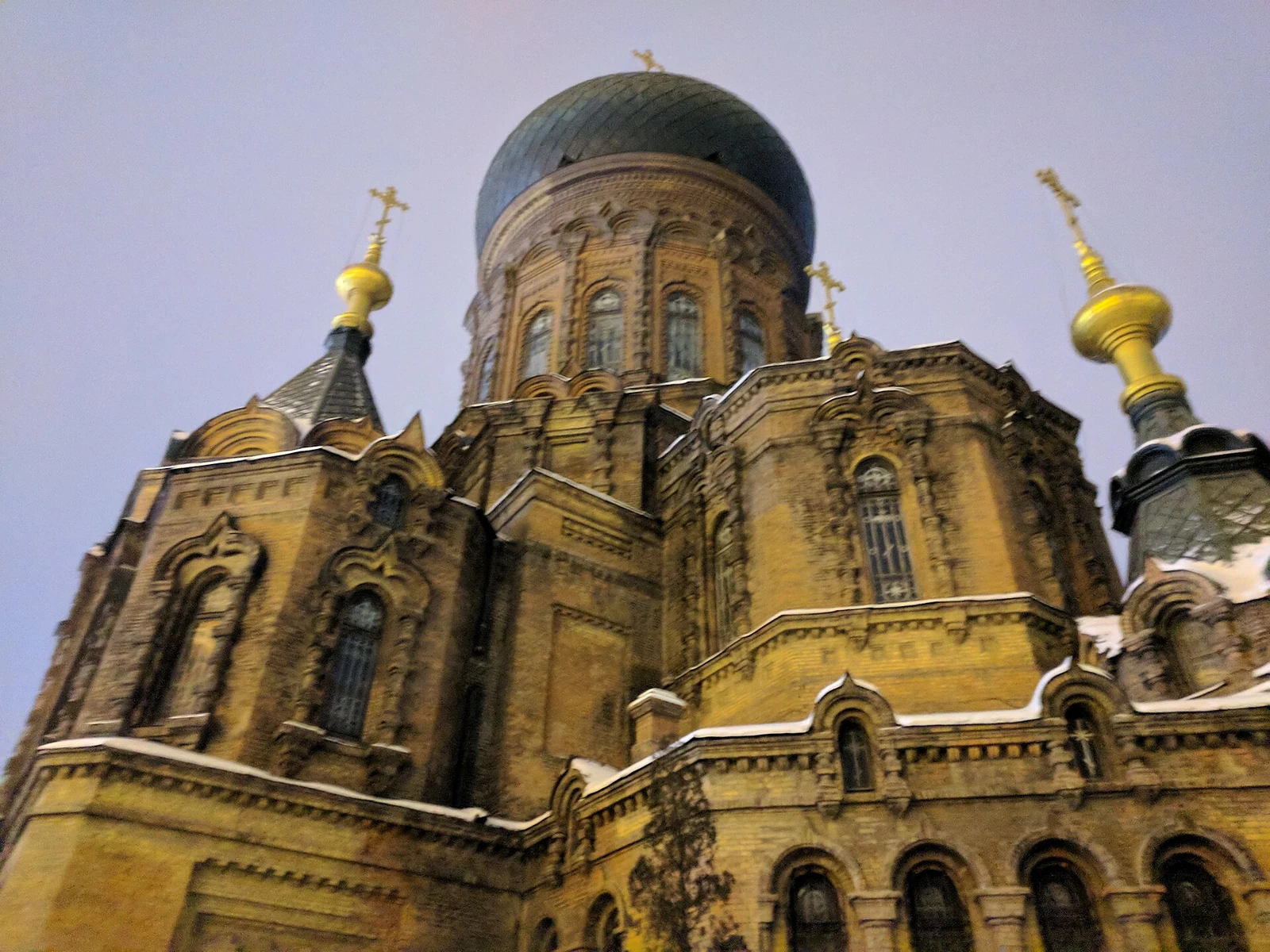 Kuppel und umliegende Dächer der Sophienkathedrale