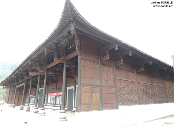 The old Catholic mission at Dengchigou, Baoxing