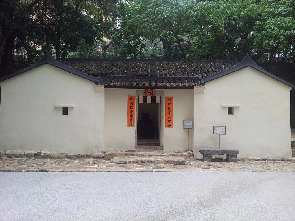 차이완 로욱 민속박물관의 복원된 외관.