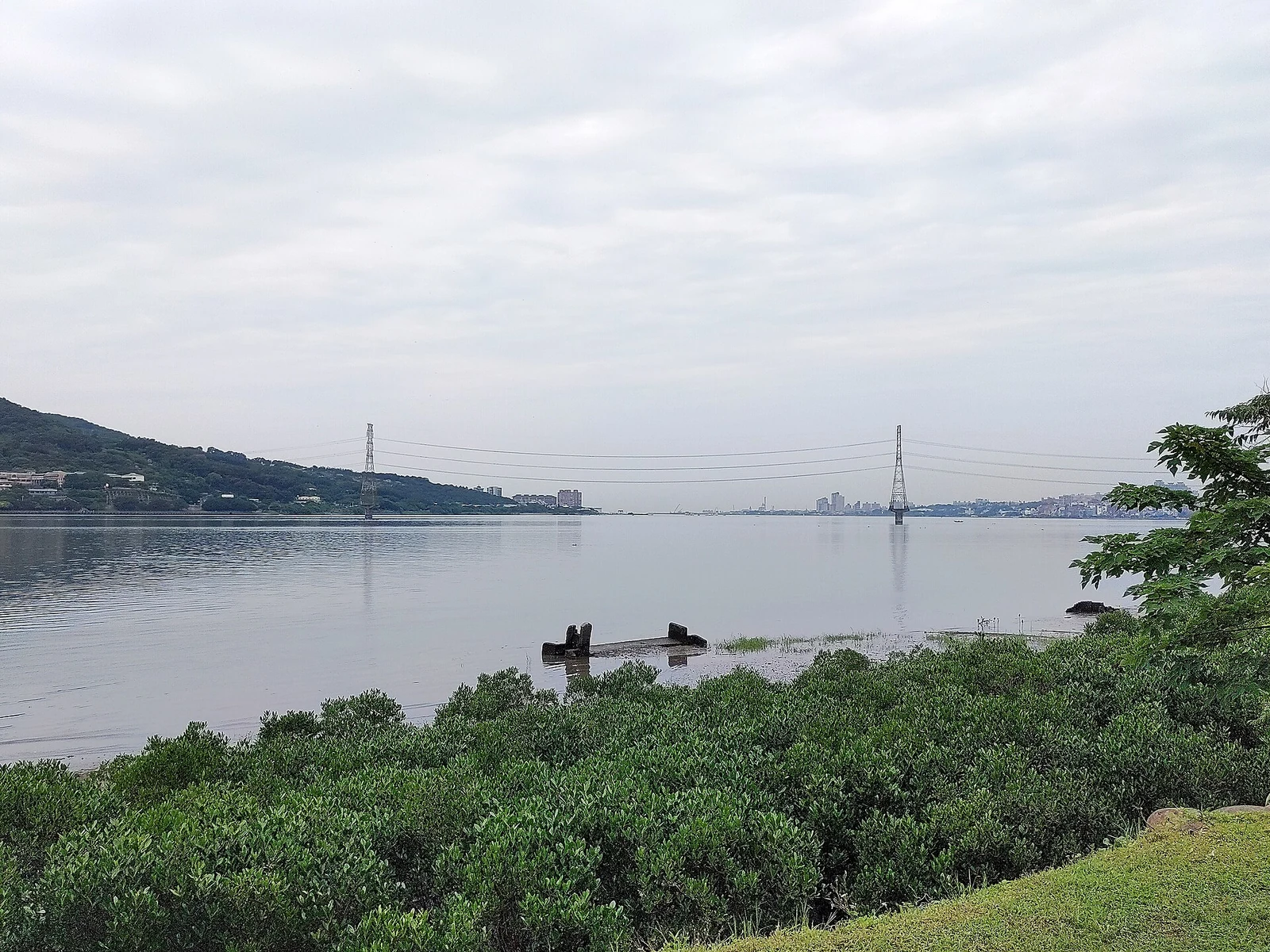 Tamsui an der Mündung