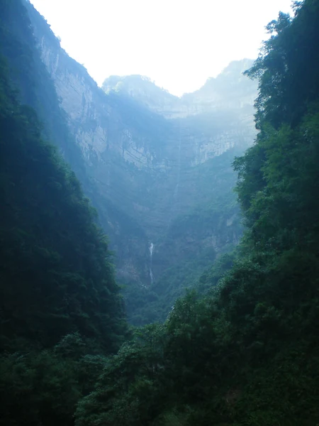 Zigui: la cascada escalonada del paraje panorámico de Sixi.