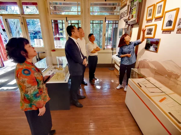 Die Hongxian-Nü-Ausstellung von 2025 in der Guo-Moruo-Gedenkstätte in Peking