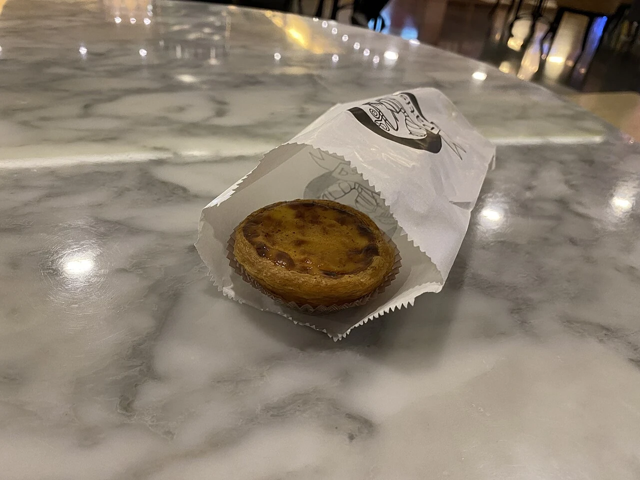 Tartas de huevo de estilo portugués fotografiadas en Macao.