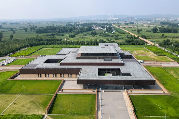 Erlitou-Stätte, Luoyang: die Außenansicht