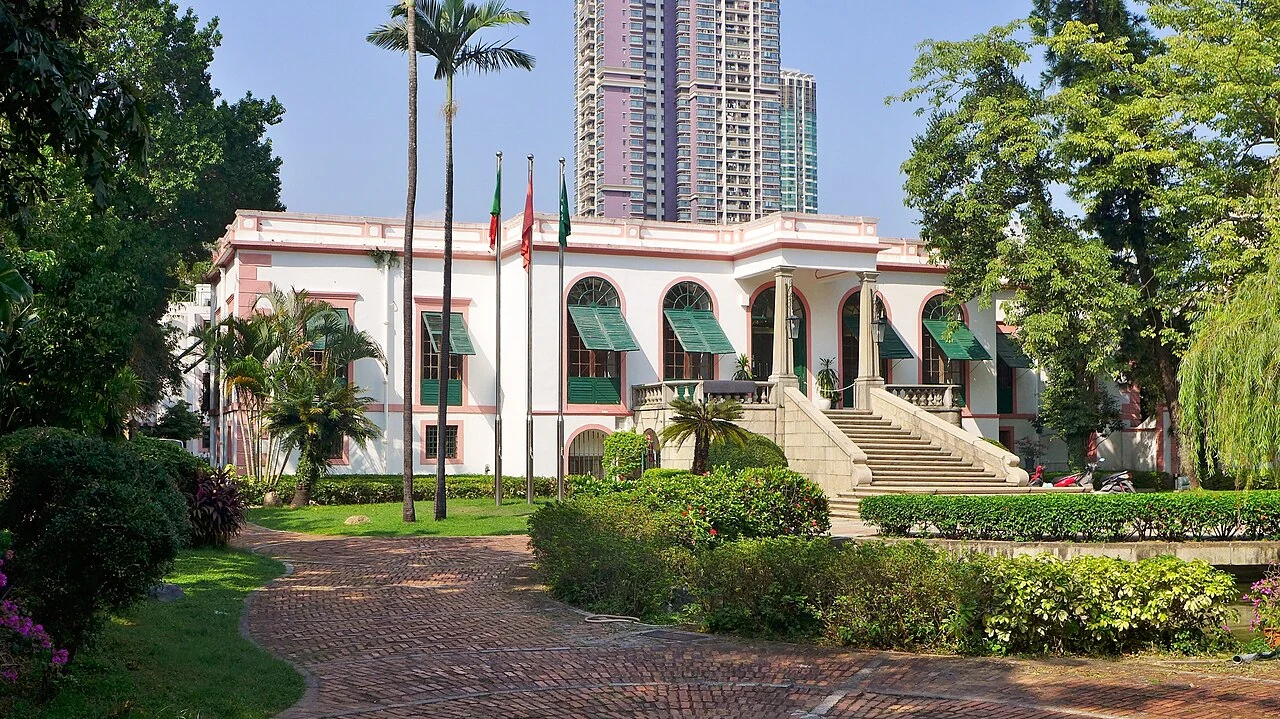 Das Gartenhaus, in dem die Orientalische Stiftung in Macao untergebracht ist.