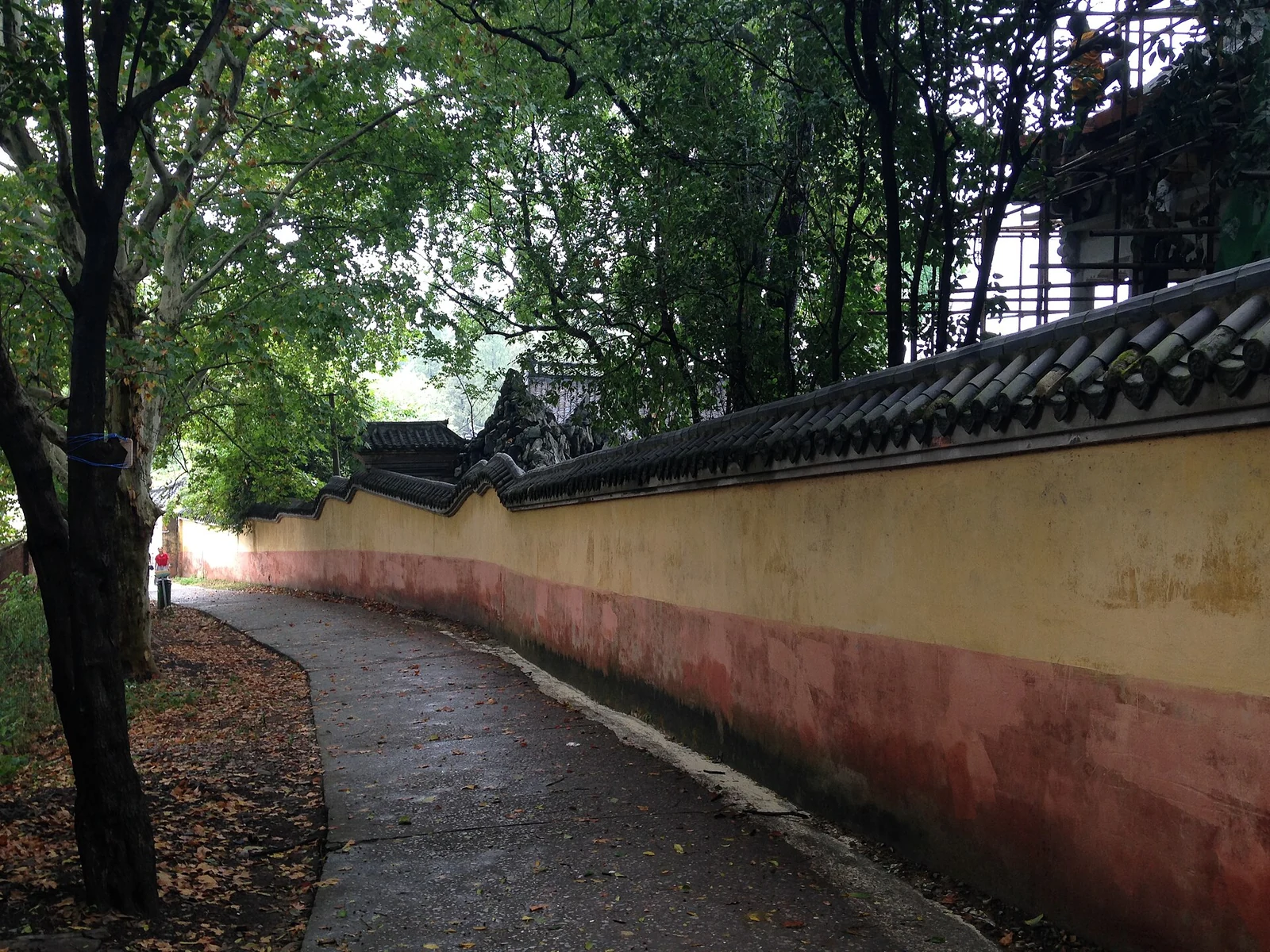 Jardines y pabellones del Acantilado Rojo de Dongpo en Huangzhou, Huanggang.